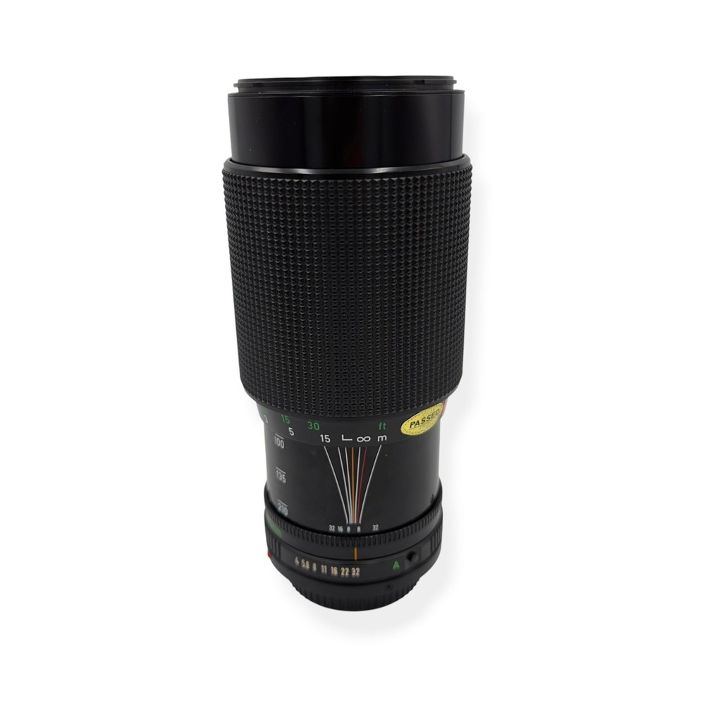 Vintage Canon FD 70-210mm f/4 Zoom Lens Japan Macro Telephoto SLR Lens